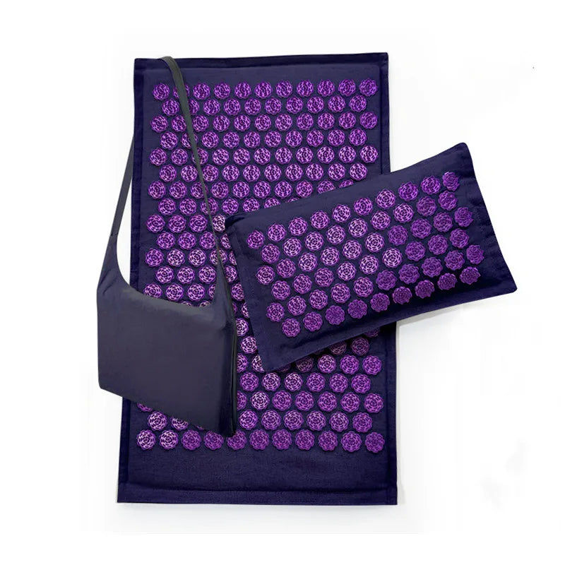 Massage Yoga Mat with Pillow