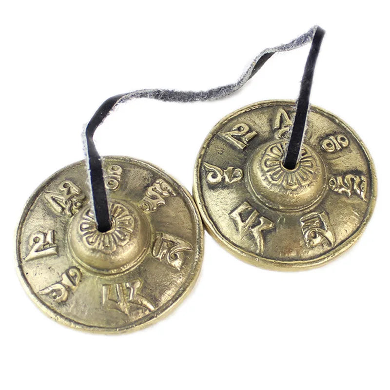 Handcrafted Tibetan Meditation Tingsha Cymbal Bells